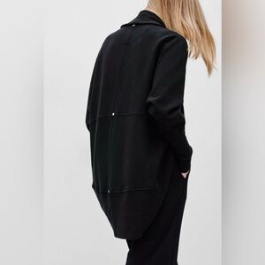 Aritzia Wilfred Diderot Black Sweater Cocoon Cardigan Size
L